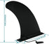 Surf & SUP Single Fin, Detachable Center Fin for Longboard, Surfboard and Paddleboard Replacement