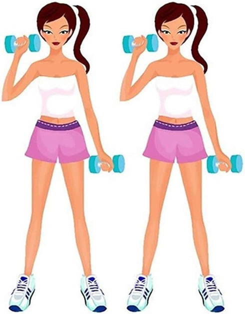 Random Water Filled Dumbbell, Adjustable Hand Weight Fitness Equipment for Women