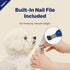 PETHROOM Dog Nail Trimmer Safe Shield Clippers with Nail File, Quick Easy Professional Trimming, Transparent Guard Guide