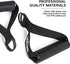 INNSTAR Upgraded Heavy Duty Exercise Handles, Cable Machine Attachments Resistance Bands Handles with Solid ABS Core Grips Fitness Strap Stirrup Handle Cable Attachment Silicon Grip (Set of 2) by INNSTAR