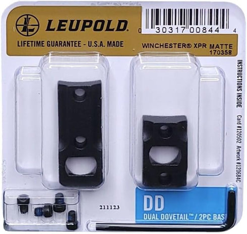 Leupold Dual Dovetail Scope Base for Winchester 70 with Gloss Finish