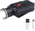FISHNU 500 Lumens Clip-on Hat Light, USB Rechargeable Led Cap Light with Aluminum Alloy Zoomable Head