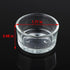 6 Pcs Glass Reptile Feeding Bowl, Food Basin Tray Container, Water Dish Cup for Small Reptiles