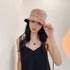 Womens Sequin Beach Bucket Hat, Shiny Glitter Sun Cap for Party Travel Girls Teens