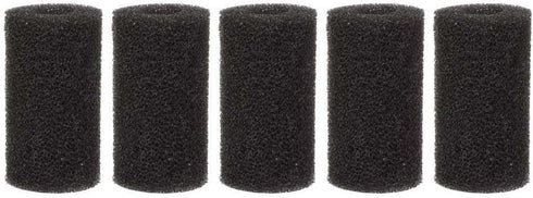 5Pcs Black Aquarium Filter Sponges, Pre-Filter Sponges for Freshwater and Saltwater Fish Tank, Aquarium Pumps and