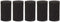 5Pcs Black Aquarium Filter Sponges, Pre-Filter Sponges for Freshwater and Saltwater Fish Tank, Aquarium Pumps and