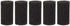 5Pcs Black Aquarium Filter Sponges, Pre-Filter Sponges for Freshwater and Saltwater Fish Tank, Aquarium Pumps and