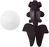 Zerodis Fish Decoration, Artificial Silicone Small Fish Design for Aquarium (Brown Goldfish)