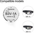 Abeden B3V 1A Lithium Replacement Batteries, Compatible with High Tech Pet MS-4 and MS-5 (4 Pack)
