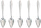 Bandelt 5 Pcs Stainless Steel Bird Parrot Feeder Spoon for Baby Birds, 4.7"