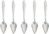 Bandelt 5 Pcs Stainless Steel Bird Parrot Feeder Spoon for Baby Birds, 4.7"