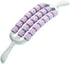 Hammer Vaveren Handheld Massage Roller Stick Exercise Three Row Roller Leg Massage Yoga Muscle Relaxation Roller
