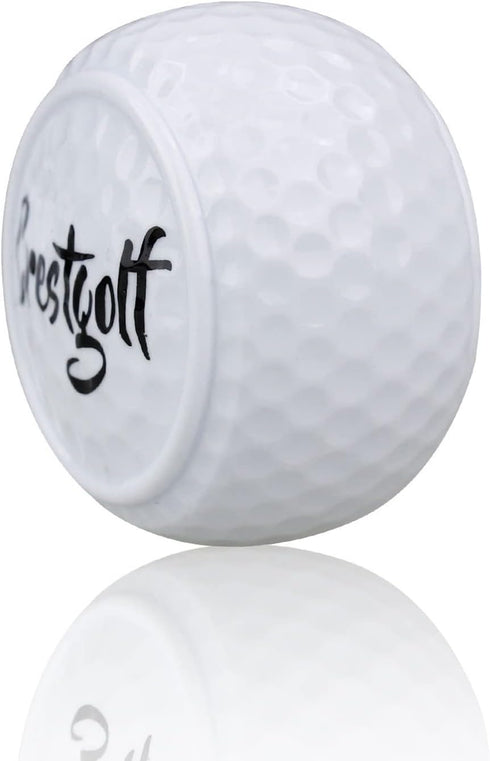 Youngy Portable Flat Shaped Golf Ball Putting Training Aid Lightweight Golf Practice Balls