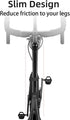 ROCKBROS Bike Triangle Frame Bag, 1.5L with Two Side Pockets