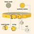 XXS Dog Collar with Bell, Synthetic Leather Basic Cat Collar with Bells for XXS, XS, Small, Medium Pets (Green XXSmall)