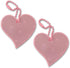 Safety Reflectors - Heart - Ultra Bright Reflective Gear for Backpacks, Clothing, Bags, Strollers, and Wheelchairs -