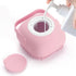 Dropshipping Soft Safe Silicone Pet Bathroom Massage Cleaning Grooming Tools, Dog Cat Bath Brush with Shampoo Box (Pink)