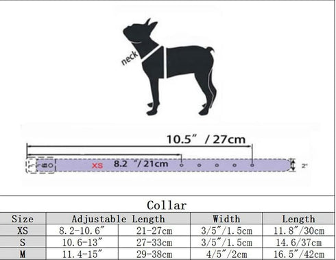 Spiked Dog Collar for Small Dogs, Mushrooms Rivet Soft PU Leather Spike Studded Cat Collar Adjustable for Mini Tiny
