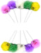 10-Pack Replaceable Cat Dangling Toy with Bell - Cat Scratching Post Cat Tree Tower Replacement Attachment