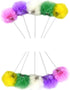 10-Pack Replaceable Cat Dangling Toy with Bell - Cat Scratching Post Cat Tree Tower Replacement Attachment