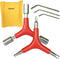 Three Way Triangle Allen Wrench Outer Spanner, 4/5/6mm Bike Bicycle Cycling Y-Type Repair Tool