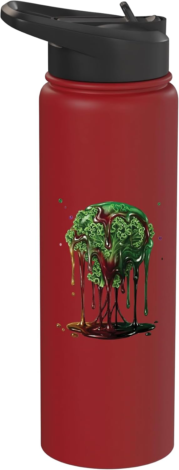 Kale Food Kale Stainless Steel Insulated Water Bottle