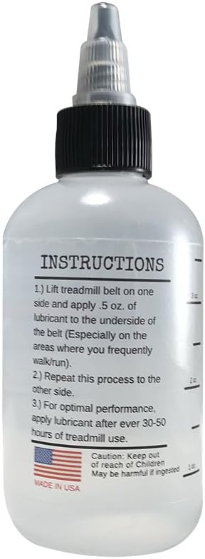Unisport Treadmill Belt Lubricant, 100% Silicone Treadmill Belt Lube, Made in The USA (1 Pack or 2 Pack)