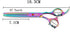 Purple Dragon 7.0 Inch Rhinestone Pet Grooming Scissors Set, 3PCS Dog Hair Cutting & Thinning Shears