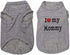 2 Pack Puppy Shirt for Small Dog Boy - Casual Breathable Comfortable Apparel for Dog Cat