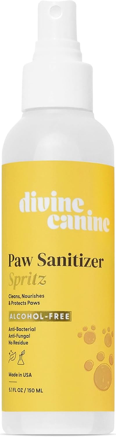 Paw Sanitizer Spritz - Dog Paw Cleaner, Nourishing & Soothing Cleaning for Paw Pads, 5.1 oz