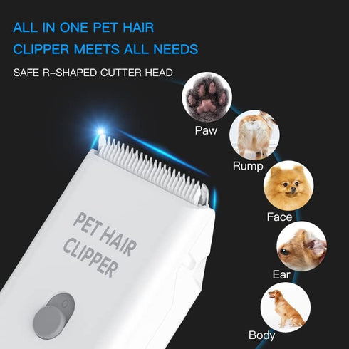 Blade Replacement & Charged Cable for Pet Hair Trimmers, 1 Replacement Blade & 1 Replacement Cable for Dog Shavers