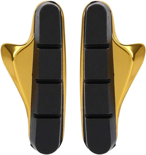 VGEBY 1 Pair Brake Pads, Cycling Brake Shoes Caliper Accessory for Road Folding Bike