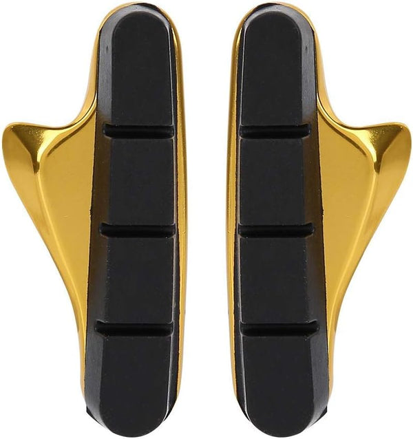 VGEBY 1 Pair Brake Pads, Cycling Brake Shoes Caliper Accessory for Road Folding Bike