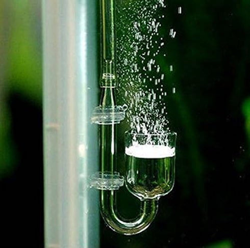 Nano CO2 Diffuser Glass Reactor for Planted Aquarium Tank