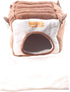 emours Small Animal Hanging Bed with Bed Mat - Warmly House for Chinchilla, Guinea Pigs, Squirrel, Large