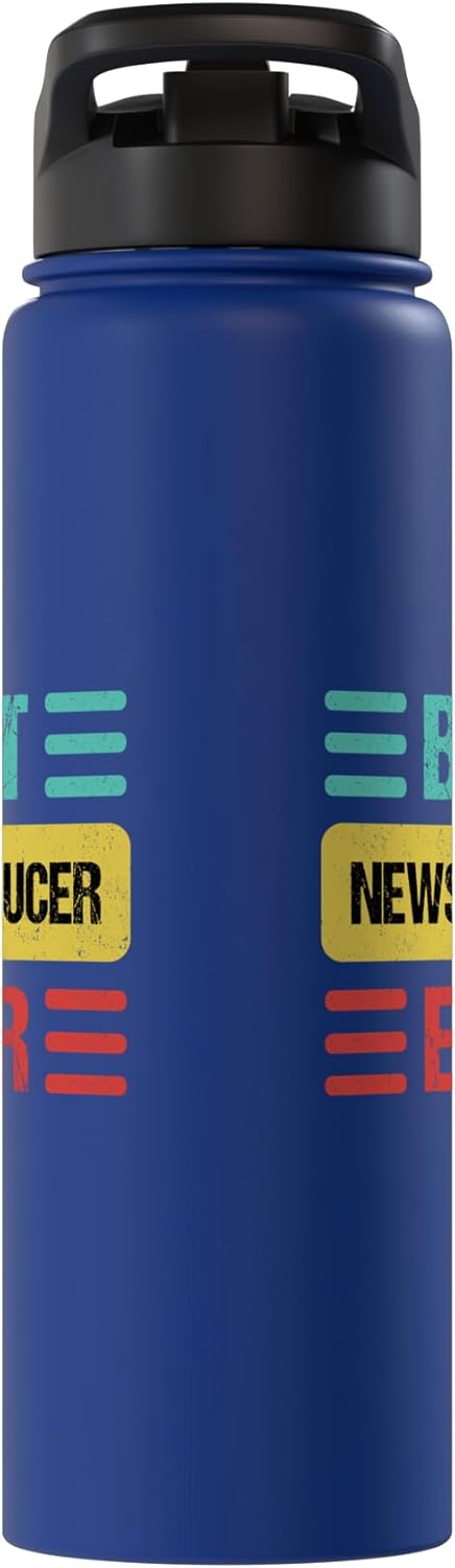 News Producer Shirts & Gifts News Producer Stainless Steel Insulated Water Bottle