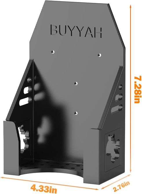 5 Horses2 Plastic Salt Block Holder, Rust-Resistant Design with Horse Cutout, Includes Fixing Screws, Drainage Holes