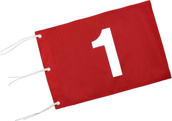 KINGTOP Golf Flag 20x14 Inch - Standard Putting Green Flags, 420D Nylon with Brass Grommets