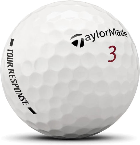 360 Pack 12 TaylorMade Tour Response Golf Balls, Enhanced ClearPath Alignment, Speed Wrapped Core for Distance