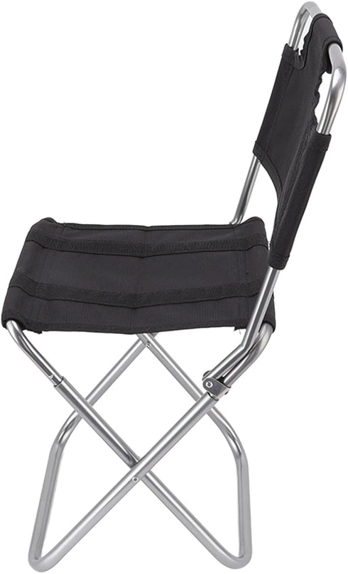 Portable Lightweight Folding Chair Breathable Fabric for Camping and Fishing, Anti Rust