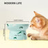 PETKIT Ceramic Raised Cat Bowls, Tilted Elevated Food Water Bowl fr Puppy Kitten, Stress Free, Backflow Prevention, Dishwasher and Microwave Safe, Lead & Cadmium Free