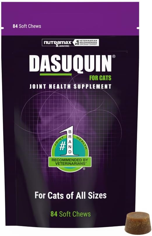 Nutramax Dasuquin Joint Health Supplement for Cats - With Glucosamine, Chondroitin, ASU,