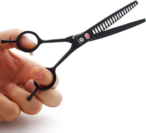 Dream Reach Professional 7.0'' Dog Grooming Scissors, Chunker Scissors for Pet Hair Trimming