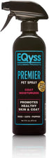 EQyss Premier Pet Spray (16 oz) - Non-greasy Moisturizer & Conditioner for Healthy Skin & Coat, Repels Dust & Dirt