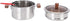 304 MAVIS LAVEN Multi Purpose Pot, Stainless Steel Deep Cookware with Glass Lid and Frying Basket, for Soup Stock Pasta