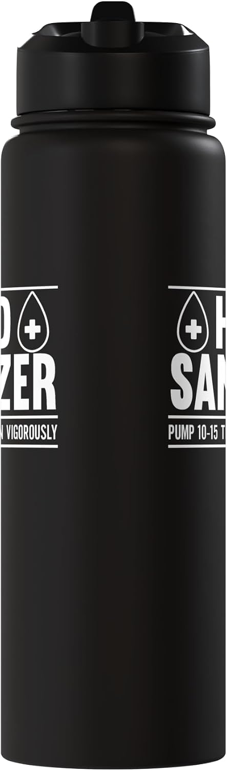 Funny Adult Humor SteMi Apparel Hand Sanitizer Adult Humor Funny Dirty Jokes Sarcastic Stainless Steel Insulated Water