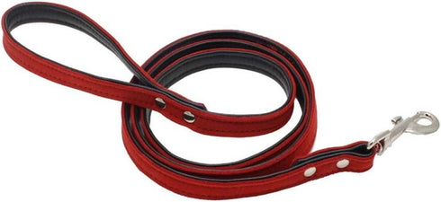 Dogs Kingdom Rhinestone Crystal Pet Dog Harness Leash Set, Customized for Small Dogs, Red, 2Pcs