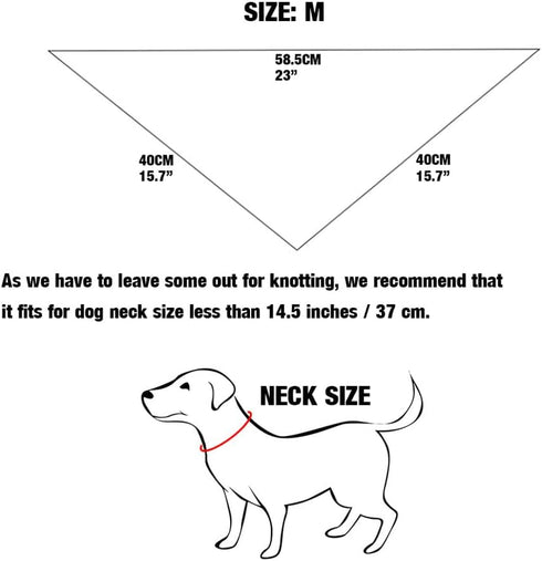 Leconpet Dog Bandana Dog Scarf for Small Medium Large Dogs Soft Triangle Puppy Cat Bandana Bib (Medium, Green