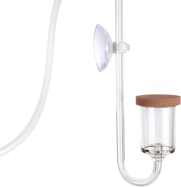 LANDEN AERVITA CO2 Diffuser Kits, Nano-Sized Ceramic Diffusing Disc, Professional Aquarium CO2 for Tanks Over 50gal
