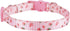 Breakaway Cat Collar with Bell, 2 Pack Adjustable Floral Collars for Cute Safety Purple Pink Kitty